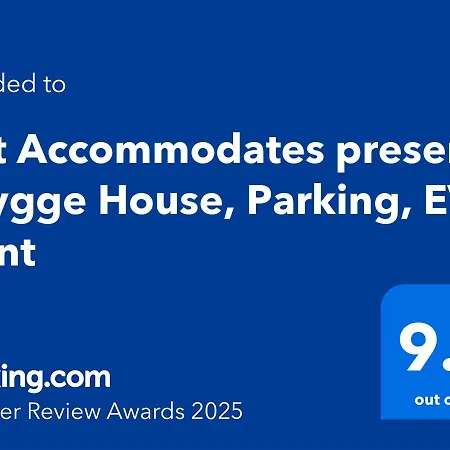 Kist Accommodates Presents - Hygge House, Parking, Ev Point Holiday home